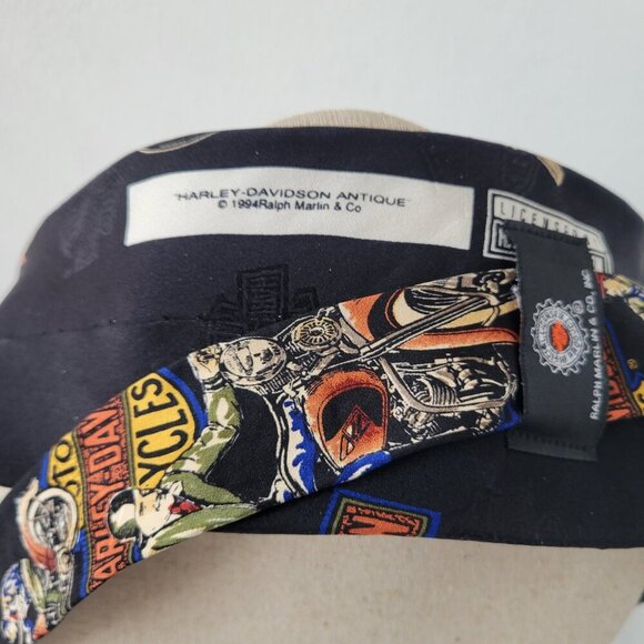 Ralph Martin Harley-Davidson 100% Silk Men’s Necktie (Off. Licensed USA Product) - Picture 6 of 7